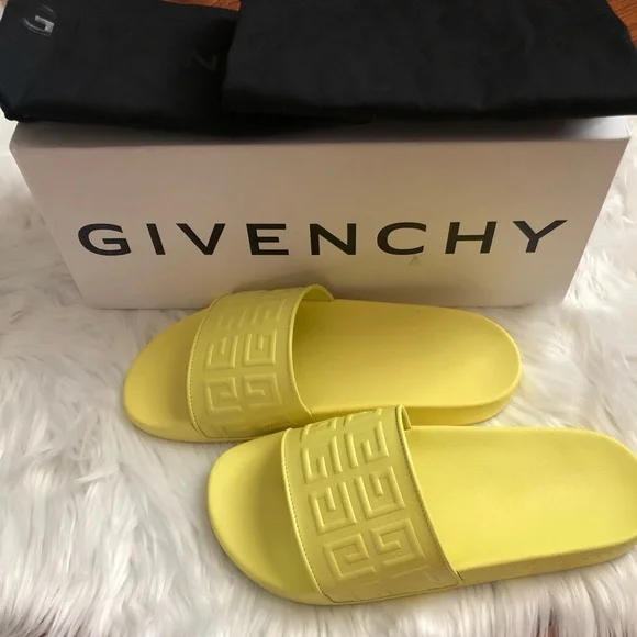 Givenchy | Shoes | Givenchy Slide 4g Fluo Yellow Size 47 Men  display picture 1